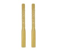 SG Store Lot de 2 Fraises Diamantées 1/4" (5 X 35 X 65 Mm) pour La Fabrication de Bijoux en Pierre de Quartz Coquillage Et Carrelage