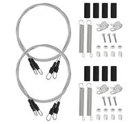 SG Store Lot de 2 Kits de Cordes en Acier pour Voiture télécommandée Trx4 Axial Scx10 D90 D110 1/10 Crawler Corde de Protection et Clip de Fixation en métal