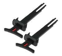SG Store Lot de 2 loquets de tige de dégagement de capot 1J0823593B compatibles avec VW compatible avec Bora 99-05