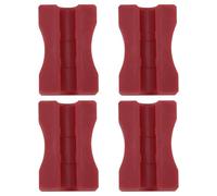 SG Store Lot de 2 paires de colliers de frein à disque hydraulique pour vélo compatibles avec Shimano, Avid, SRAM, Magura Formula - Rouge