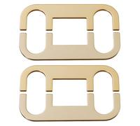 SG Store Lot de 2 paires de connecteurs bi-fils en cuivre compatibles avec les haut-parleurs Bowers Wilkins DM6 DM601 DM602 DM603 CDM Series
