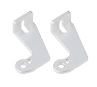 SG Store Lot de 2 Supports de boîte de Vitesses argentés compatibles avec Tam-iya Bullhead compatibles avec Les pièces ClodBuster 1/10 RC