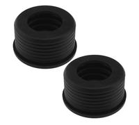 SG Store Lot de 2 tuyaux de vidange en caoutchouc avec diamètre extérieur 50 mm de diamètre intérieur 32 mm pour siphon de lavabo