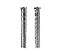 SG Store Lot de 2 Vis à Panier d'Évier de Cuisine, 90 mm, Extension de Boulon, Fermeture à Tamis M12, Accessoires de Fixation pour Bouchon de Tamis, Argent