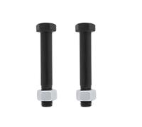 SG Store Lot de 2 Vis de Broyeur M16 X 100 à Tête Hexagonale Boulons Hexagonaux Filetés de Qualité 10,9 avec écrous MU980408 MU980401 RM30 Compatible avec Müthing Broyeurs