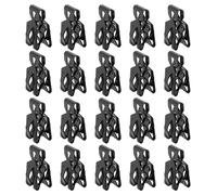 SG Store Lot de 20 clips de rechange pour panneau de garniture de coffre 1490222 compatible avec Ford Fiesta Compatible avec Focus C-Max Noir