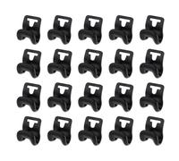 SG Store Lot de 20 Crochets pour Mâts de Tente 9,5 X 12 X 7 Mm pour Tapis de Pique-Nique de Camping