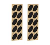 SG Store Lot de 20 Patins de Souris en PTFE Compatible avec Logitech M500 MX610 MX620 16,8 X 9 Mm