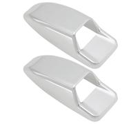 SG Store Lot de 2PCS Cache-gicleurs l'essuie Glace pour Lave Glace Compatible avec Land Rover Discovery 1998-2016 Compatible avec Land Rover Discovery Sport 2014-2017 67 X 27,5 Mm Argent