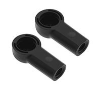 SG Store Lot de 2pcs Capuchons d'extrémité Joint de Tige de Poussée de Voiture 98656127902 Compatible avec Porsche Boxster 986 987 Support de Supérieur Adaptateurs de Rotule de Tige de Poussée, Noir