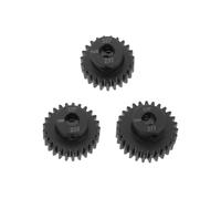 SG Store Lot de 3 pignons télécommandés 32P 5 mm Mod 0,8 23T 25T 27T 40CRO en acier chromé pour moteur à pignon droit 32 pas de voiture télécommandée