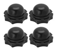 SG Store Lot de 4 bouchons de baignoire en plastique noir compatibles avec Lay-Z-Spa pour retrait de pompe