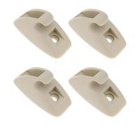 SG Store Lot de 4 clips de fixation pour pare-soleil de voiture 191857559 Compatible avec Volkswagen Golf 1974-1991 Beige