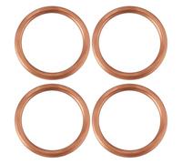 SG Store Lot de 4 joints d'échappement en cuivre pour moto 4H7-14613-00 Compatible avec Yamaha XJ 750 XJ 900 XJ 900 F 40 x 32 x 4 mm