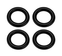 SG Store Lot de 4 joints toriques en caoutchouc pour lave-vaisselle MFI754131307 754131307 754131307 - Rondelle d'étanchéité noire pour entrée d'eau de lave-vaisselle - 16 mm de diamètre extérieur :