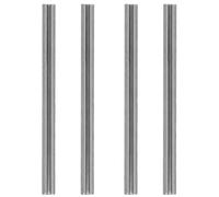 SG Store Lot de 4 lames de rabot réversibles en acier rapide compatibles avec Bosch PHO 20-82/PHO 100/GHO 40-82 C Lames de rabot en carbure de tungstène 82 x 5,5 x 1,1 mm