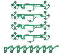 SG Store Lot de 4 membranes de rechange V2 pour film conducteur compatible avec PS5 FPC Câble ruban flexible Accessoires électroniques Vert