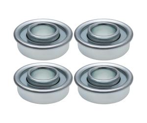 SG Store Lot de 4 Roulements de Roue de Tondeuse à Gazon Compatible avec AL-KO Compatible avec Brast Compatible avec Bosch Compatible avec Castel Garden (28,6 X 12,7 Mm)