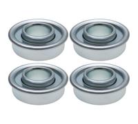 SG Store Lot de 4 roulements de roue de tondeuse à gazon compatibles avec AL-KO Compatible avec Brast Compatible avec Bosch Compatible avec Castel Garden (28,6 x 12,7 mm)
