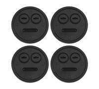 SG Store Lot de 4 sondes de thermomètre 85037 avec joint en caoutchouc compatible avec Weber Smokey Mountain