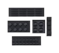 SG Store Lot de 48 coussinets auto-adhésifs en caoutchouc amortissant le bruit pour clavier, ordinateurs portables, armoire, porte, vase de toilette, produits électroniques