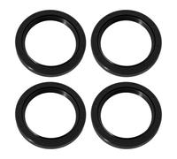 SG Store Lot de 4pcs Joints d'étanchéité d'arbre TC 55x72x10mm NBR en Caoutchouc à Double LèvreJoint d'étanchéité Radial pour Arbre à Huile pour Applications Industrielles