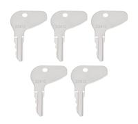 SG Store Lot de 5 Clés de Contacteur d'allumage de Tracteur 32412 H32412 35260-31852 Compatibles avec Kubota LGM La Série Compatibles avec Mahindra Mitsubishi