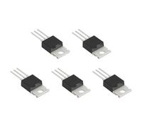 SG Store Lot de 5 Transistors MOSFET de Puissance IRFB4227 à Canal N Boîtier TO-220 200 V 65 A IRFB4227PBF pour Circuits de Commande de Puissance