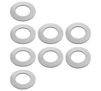 SG Store Lot de 8 rondelles plates en acier inoxydable 304 70 mm x 41 mm x 1 mm 2 mm 3 mm Compatible avec JCB et compatible avec godet d'excavatrice KUBOTA