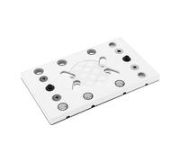 SG Store Patin de ponçage 80 mm x 130 mm compatible avec les ponceuses Festool RTS 400 RS 400 RTSC 400 Disque de polissage de rechange Plaque de ponçage Feuille abrasive
