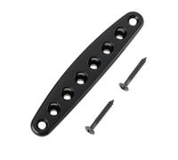 SG Store Plaque de Virole Noire pour Cordes de Guitare électrique avec Vis