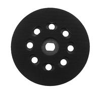 SG Store Tampon de Ponçage 125mm 8 Trous Compatible avec Black & Decker BD190 KA190E SPEC375 Patin de Ponçage de Rechange à Crochet et Boucle