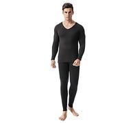 SG-TECH Pull en Coton sans Coutures pour Homme Pyjama Thermique Moulant