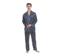 SG-TECH Pyjama rayé Manches Longues Homme Deux pièces