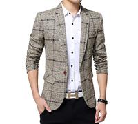 SG-TECH Veste Blazer décontractée pour Homme