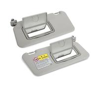 SGABFDLZ pour Suzuki pour Swift 2006-2010 pour Splash 2011 84802-63J51 Voiture Pare-Soleil Côté Gauche Droit Pare-Soleil avec Miroir Pare-Soleil de Voiture(1 Set)