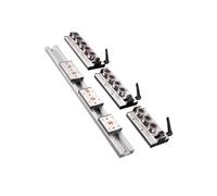 SGB15N 38mm Guide linéaire à double intégré SGR15N ensemble de blocs Rail photographie piste machines bois pièce d'imprimante 3D Guides de mouvement linéaire(SGB15N-4 wheel,1pc of block only)