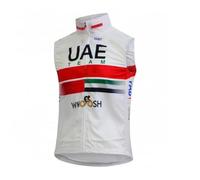 SGCIKER 2022 World Tour pro Team UAE windbreaker Gilet coupe-vent vêtements pour homme,vtt windstopper cyclisme vest (M)