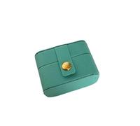 SGDBVOLM 10 Petits Sacs De Rangement for Bijoux | Mini bague en cuir collier boucles d'oreilles boîte organisateur affichage cadeau(Green)
