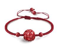 SGDBVOLM Bracelets en perles, Charm Fleur de Pêcher du Zodiaque Chanceux