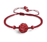 SGDBVOLM Bracelets en perles, Charm Fleur de Pêcher du Zodiaque Chanceux