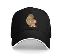 SGDHJCFCV Casquette de Baseball écureuil de Dessin animé Gymnase en Plein air Sun Trucker Chapeau Unisexe-Teens Street Style Design Casquettes de Baseball