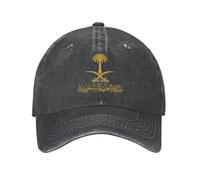 SGDHJCFCV Cool Cotton Royaume D’Arabie Saoudite Casquette De Baseball pour Hommes Femmes Personnalisé Réglable Adulte Papa Chapeau Extérieur