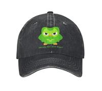 SGDHJCFCV Je ne Parle Pas Espagnol Casual Casquette de Baseball Duolingo Outdoor Gym Trucker Hat Été Réglable Unisexe-Teens y2k Mignon Snapback Cap