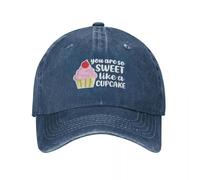 SGDHJCFCV Tu ES si Doux, comme Un Cupcake (Blanc) Casquette de Baseball Gentleman Chapeau Mode Plage Hommes Chapeau Femmes