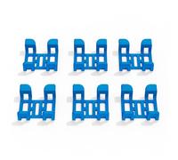 SGEOYPIL Lot de 6 clips en caoutchouc pour traceur GPS pour chiens compatibles avec le traceur de localisation des animaux de compagnie Tractive GPS