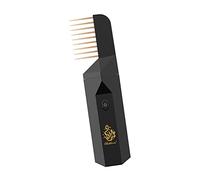 SGerste Diffuseur électrique de parfum avec peigne à cheveux, porte-encens portable pour hôtel, bureau, maison, dortoir, culte (noir)