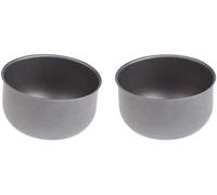 SGerste Lot de 2 gobelets à vin en titane pour camping, café, thé, randonnée