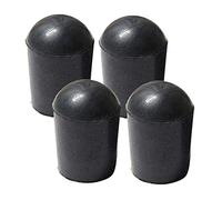 SGerste Lot de 4 embouts en caoutchouc pour contrebasse Noir