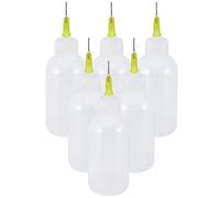 SGerste Lot de 6 bouteilles avec applicateur de précision Pointe aiguille Pour colle
